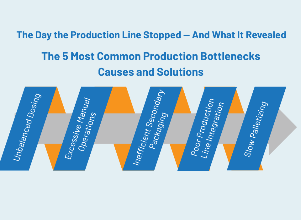 Automated packaging line improving production efficiency by eliminating bottlenecks
